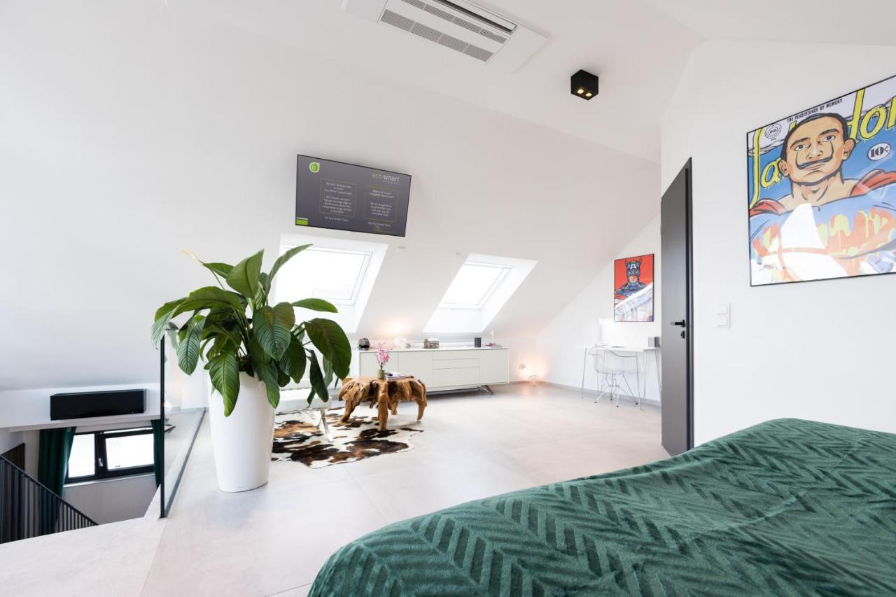 The Penthouse At Eco Smart Apartments Нюрнберг Экстерьер фото