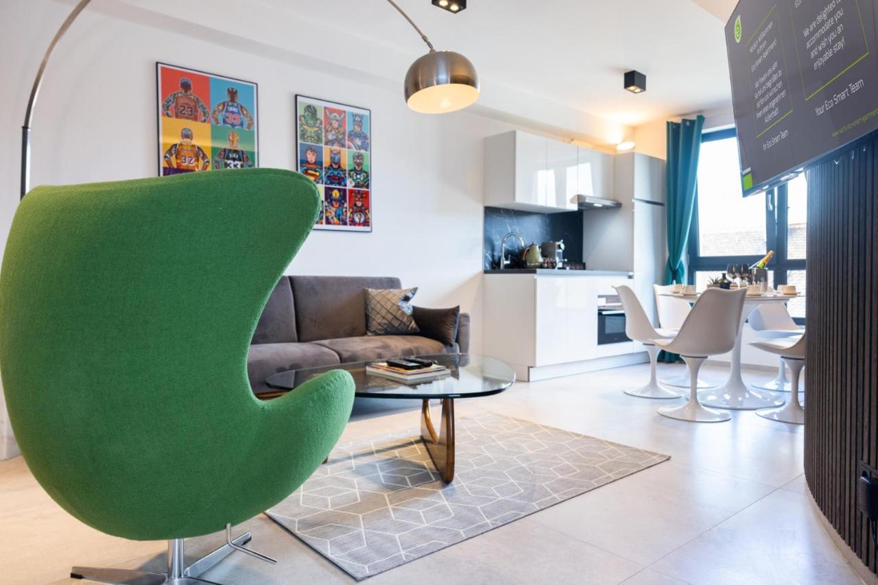 The Penthouse At Eco Smart Apartments Нюрнберг Экстерьер фото