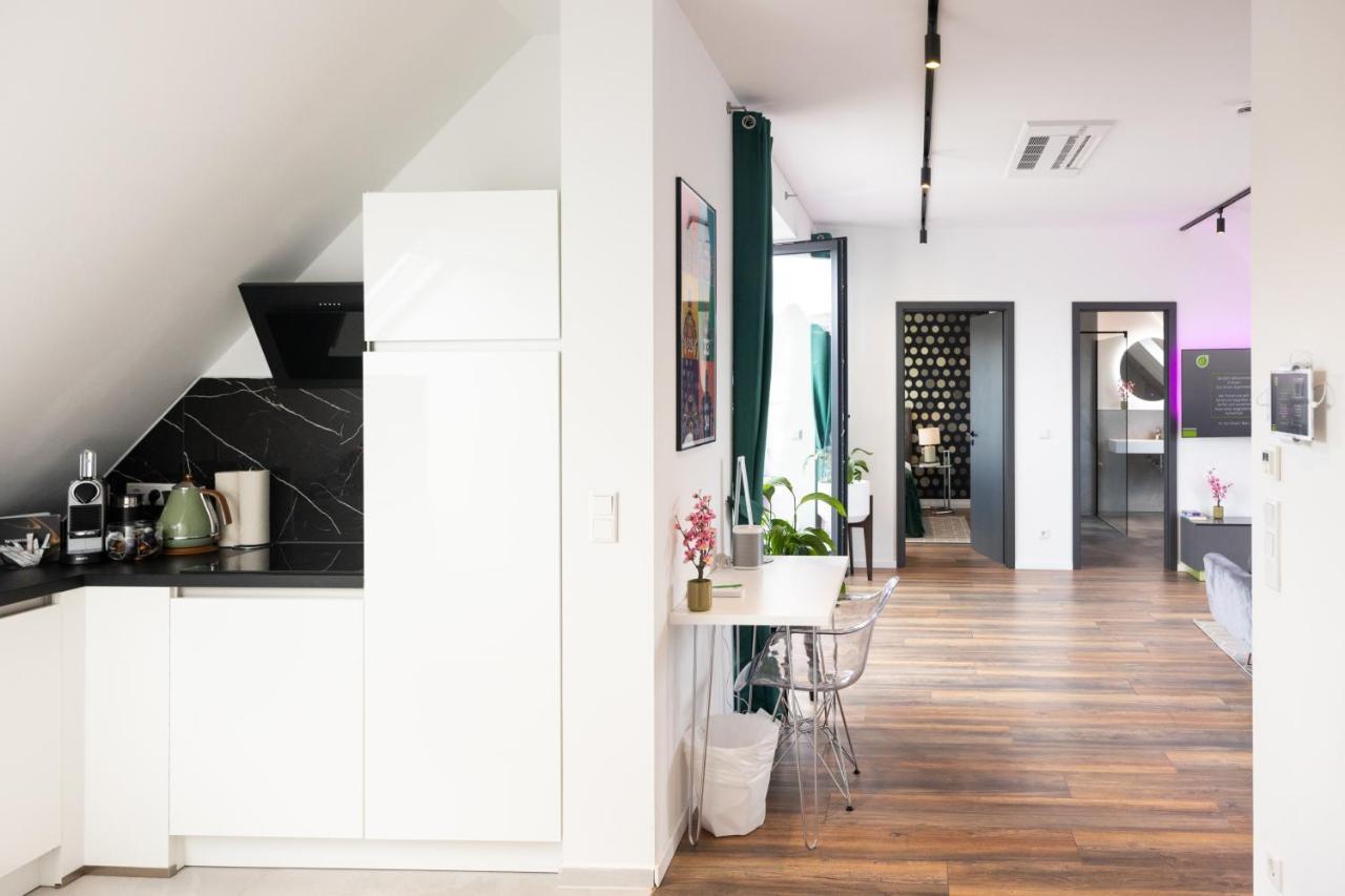 The Penthouse At Eco Smart Apartments Нюрнберг Экстерьер фото
